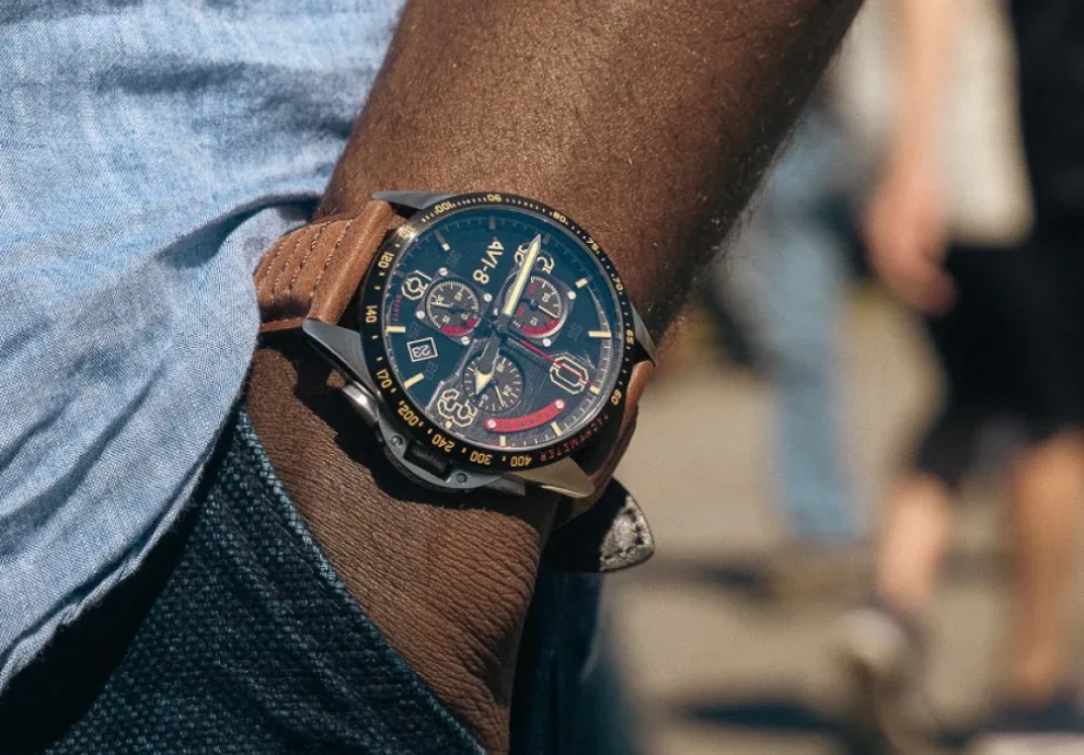 Montre AVI-8 P-51 Mustang Blakeslee Chronograph 27
