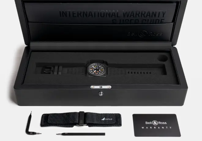 Montre Bell &amp;amp;amp; Ross BR-03 Chrono Rafale Solo Display 12