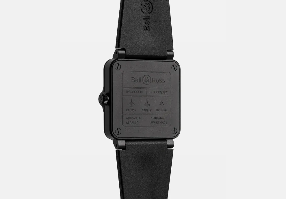 Montre aviateur br 03 green radar ceramic 28