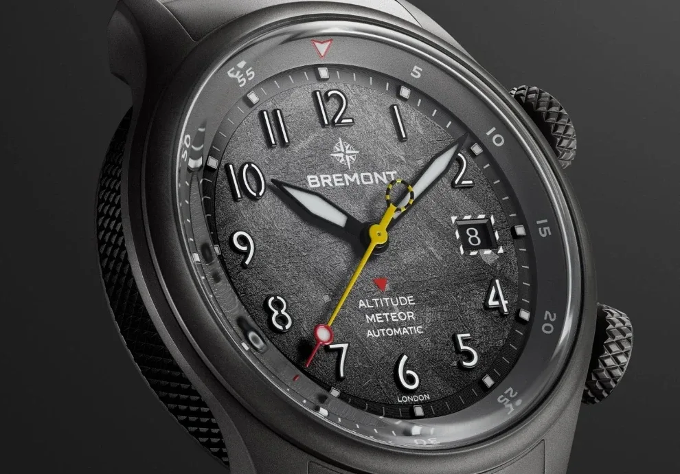 Montre aviateur bremont altitude mb meteor stealth grey 12