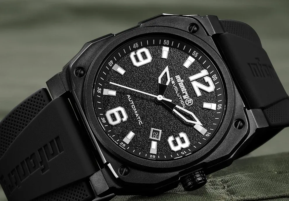Montre aviateur infantry revolution autopilot 26