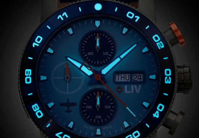Montre LIV P-51 Pilot Cripes 2.0 20