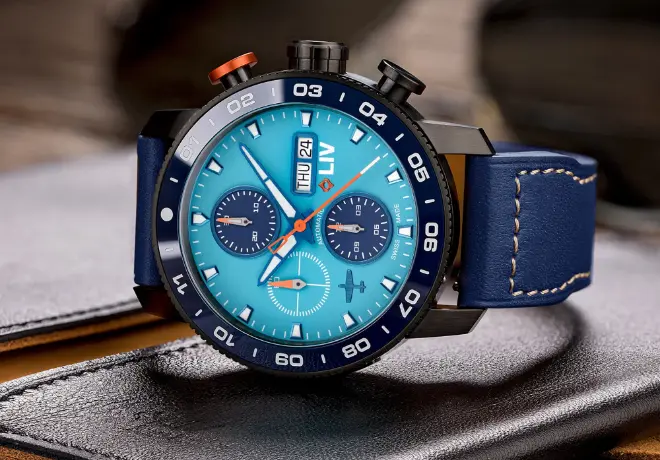 Montre LIV P-51 Pilot Cripes 2.0 23