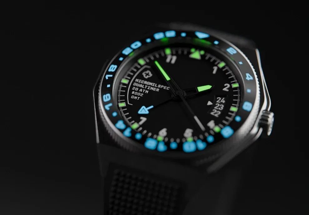 Montre aviateur micromilspec dualtimer 10