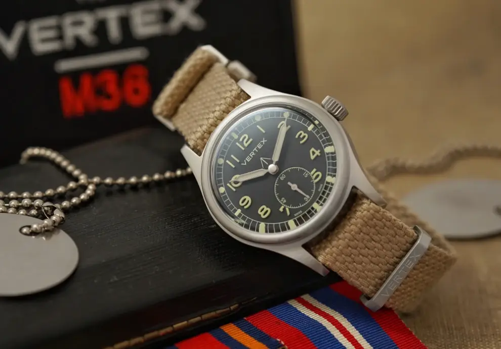 Montre aviateur vertex m36 14