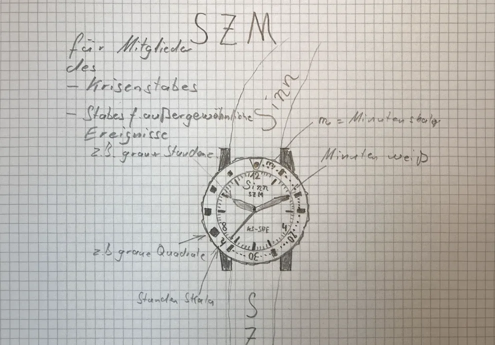 Montre forces speciales sinn ezm 19 6