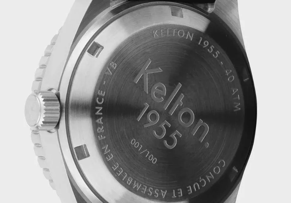 Montre kelton montre de plongee 1955 40 atm 30