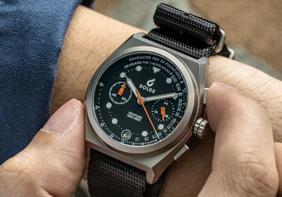 Montre militaire boldr field medic 16