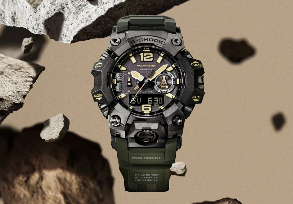 Montre militaire casio g shock master of g mudmaster 12