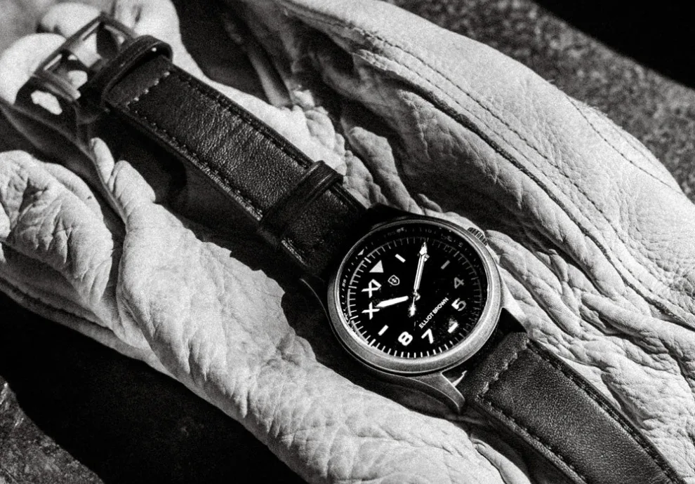 Montre militaire elliot brown arne cali noir 6