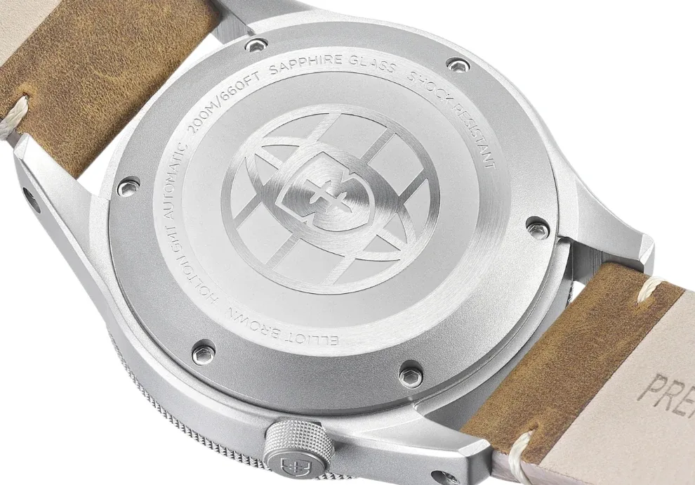 Montre militaire elliot brown holton auto gmt 3