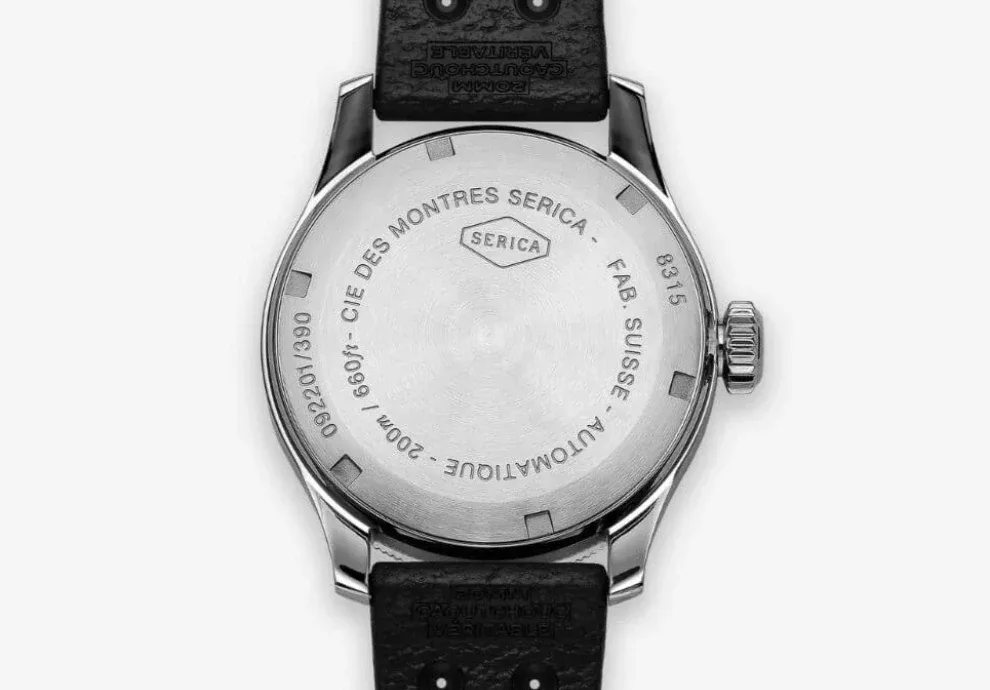 Montre militaire serica chronometre de voyage gmt 3