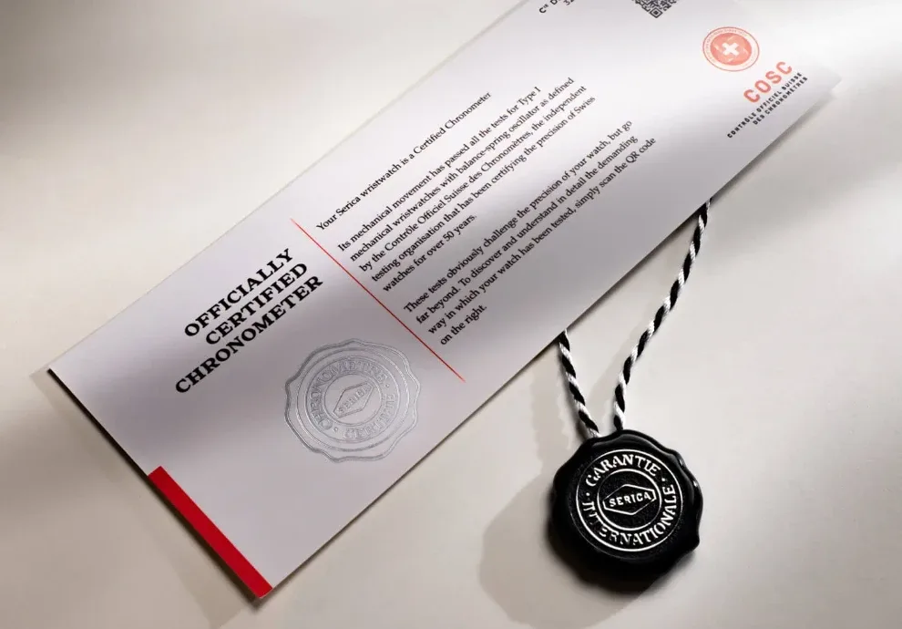Montre militaire serica chronometre de voyage gmt 4