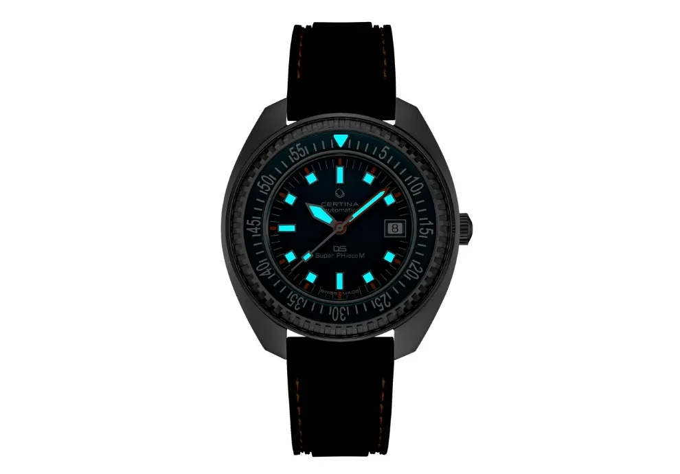 Montre plongee certina ds super ph1000m 2