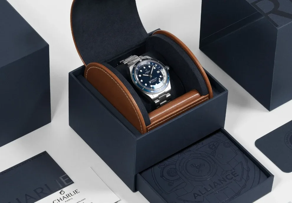 Montre plongee charlie paris concordia gmt 4