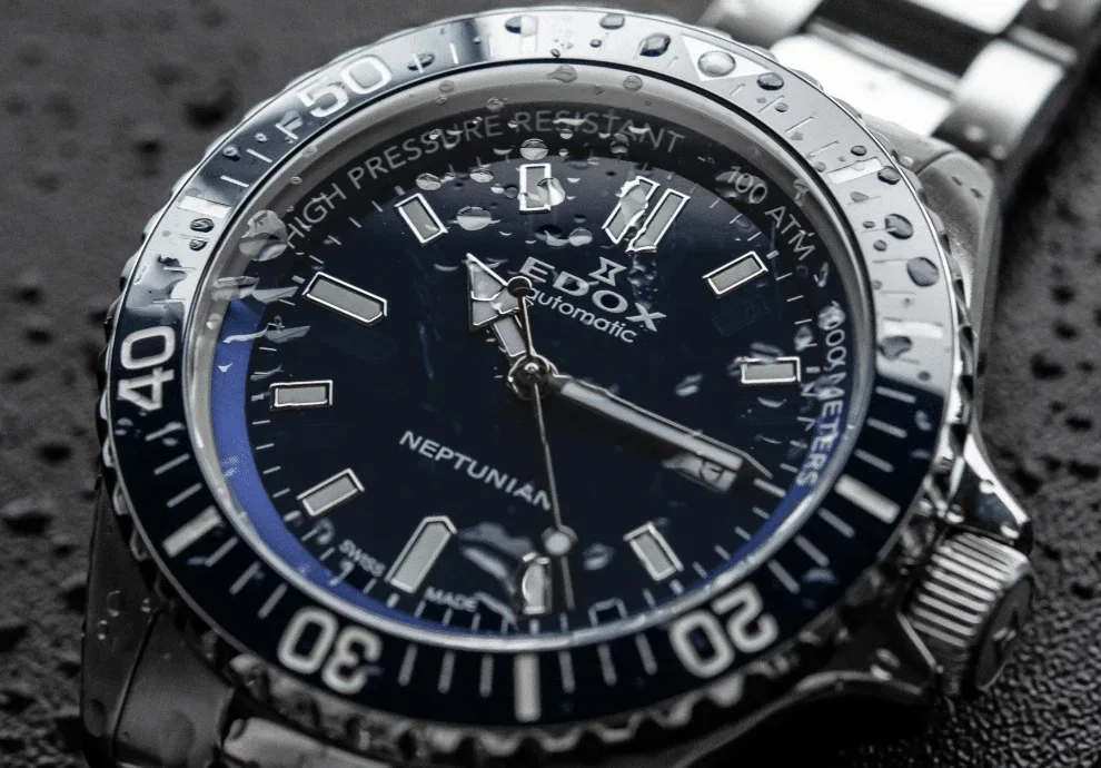 Montre plongee edox neptunian automatic 11