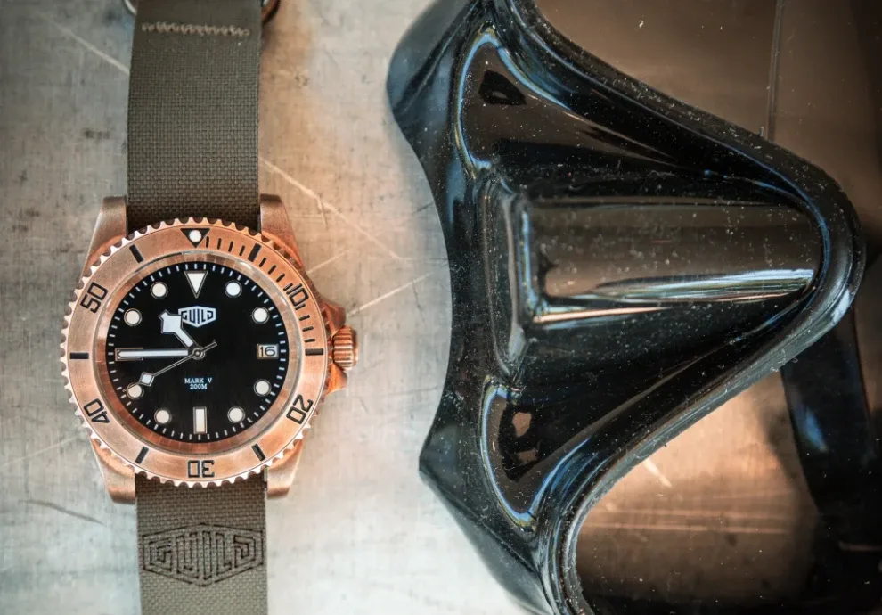 Montre Guild Mark V Bronze Heritage Diver 24