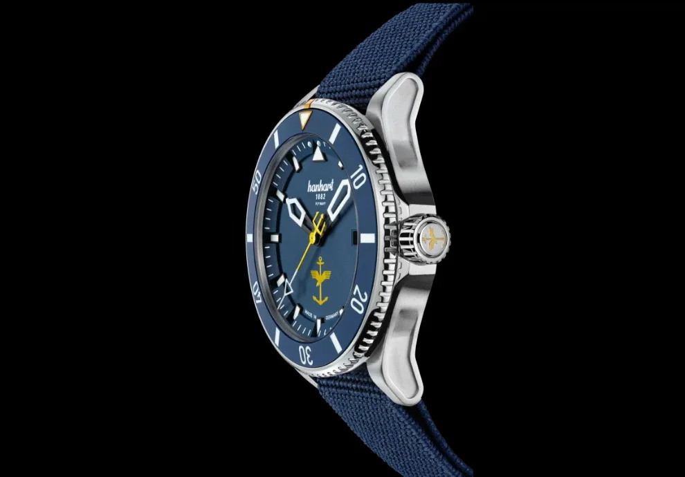 Montre Hanhart Fly Navy 12