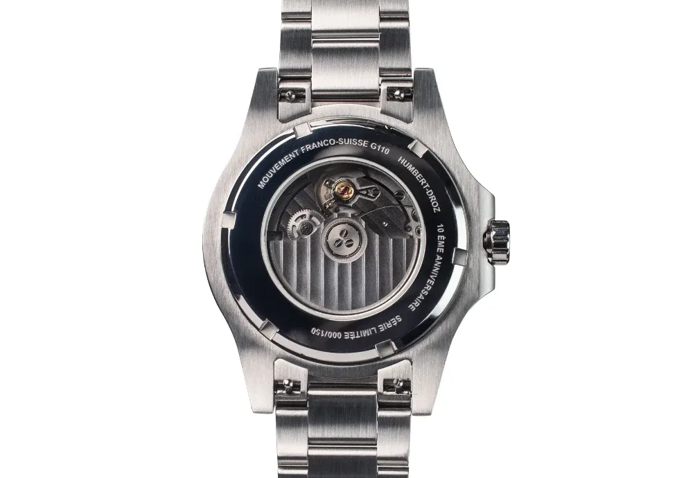 Montre plongee humbert droz hd9 gmt 27