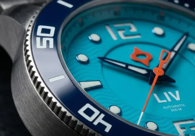 Montre LIV GX-Diver's 44mm Ocean Blue 2.0 25