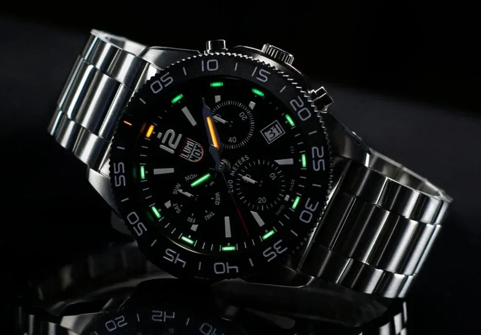 Montre plongee luminox pacific diver chronograph 39