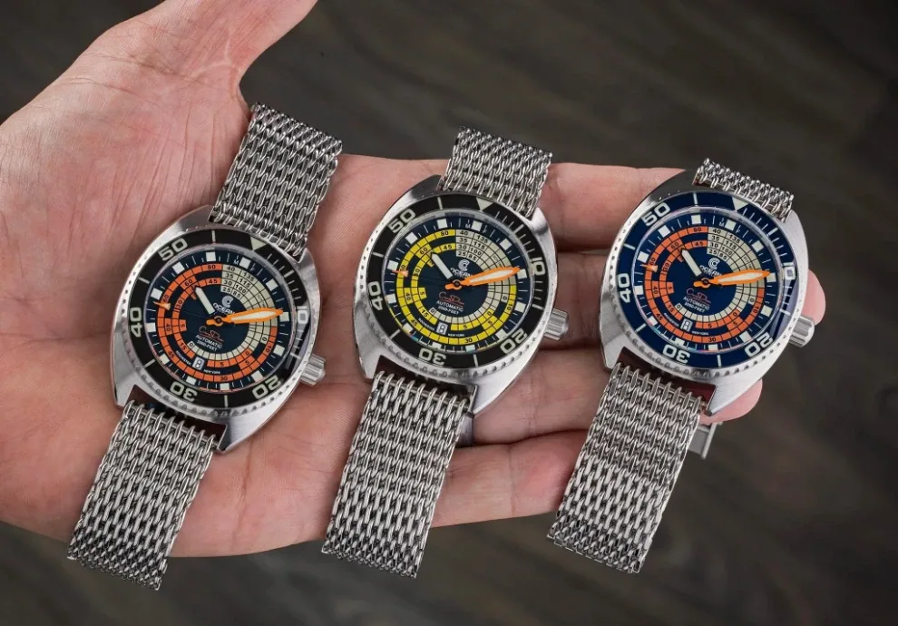 Montre Ocean Crawler Decompression Timer 2