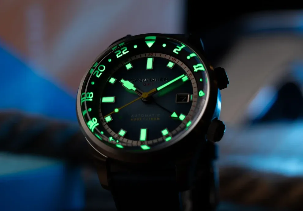 Montre plongee spinnaker bradner gmt automatic 4