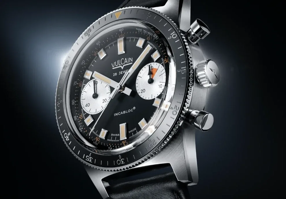 Montre vulcain skindiver chronograph 34