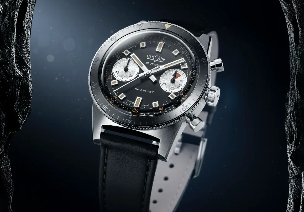 Montre vulcain skindiver chronograph 35